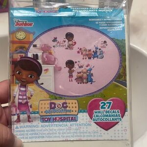 Disney Junior Doc McStuffins Wall Decals NWT